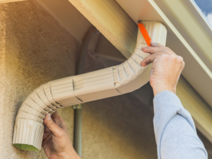 Proficient gutter repair and installation provided by a licensed San Pedro roofing contractor, guaranteeing long-lasting resilience and security.